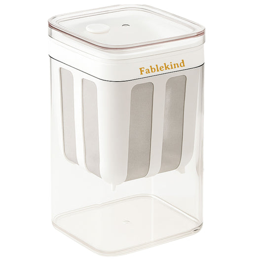 Fablekind - Curd Strainer & Hung Curd Maker – 1100ml Yogurt Filter Strainer Box with Lid | Dahi Strainer, Greek Yogurt & Yoghurt Maker for Home | Cheese, Labneh, Nut Milk Filter
